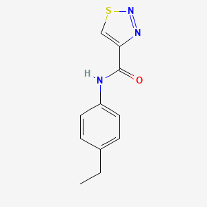 N-(4-Ethylphenyl)-1,2,3-thiadiazole-4-carboxamide