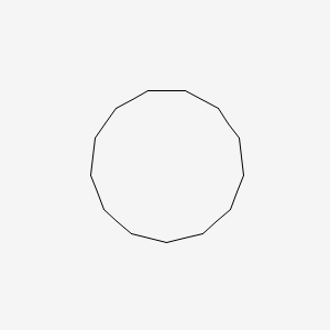 molecular formula C13H26 B13116453 Cyclotridecane CAS No. 295-02-3