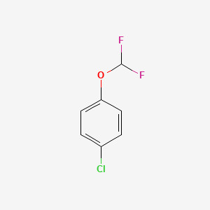 molecular formula C7H5ClF2O B1311658 1-氯-4-(二氟甲氧基)苯 CAS No. 81932-03-8