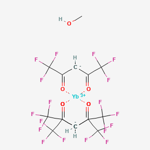 1,1,1,5,5,5-Hexafluoropentane-2,4-dione;methanol;ytterbium(3+)