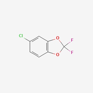 molecular formula C7H3ClF2O2 B1311662 5-氯-2,2-二氟-1,3-苯并二氧杂环 CAS No. 72769-08-5