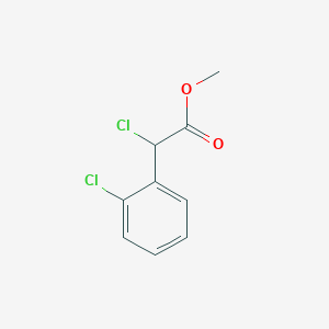 molecular formula C9H8Cl2O2 B1311664 甲基2-氯-2-(2-氯苯基)乙酸酯 CAS No. 90055-47-3