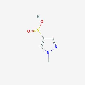 1-Methyl-1H-pyrazole-4-sulfinicacid