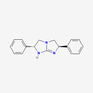 molecular formula C17H17N3 B1311667 (2R,6R)-2,6-二苯基-2,3,5,6-四氢-1H-咪唑并[1,2-a]咪唑 CAS No. 229978-45-4