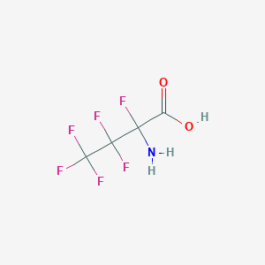 2-Aminohexafluorobutanoic acid