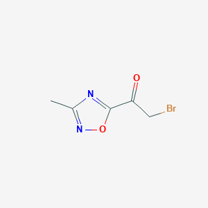 2-Bromo-1-(3-methyl-1,2,4-oxadiazol-5-yl)ethanone