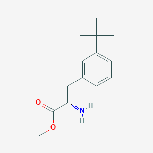 Methyl(2S)-2-amino-3-(3-tert-butylphenyl)propanoate