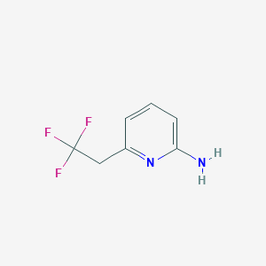 6-(2,2,2-Trifluoroethyl)pyridin-2-amine