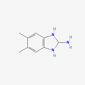 5,6-Dimethyl-2,3-dihydro-1H-benzo[d]imidazol-2-amine