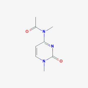 N-Methyl-N-(1-methyl-2-oxo-1,2-dihydropyrimidin-4-yl)acetamide