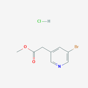 Methyl 2-(5-bromopyridin-3-yl)acetate hydrochloride