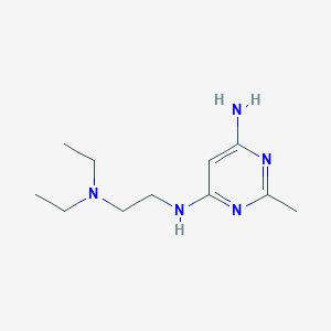 N-[2-(Diethylamino)ethyl]-2-methyl-4,6-pyrimidinediamine