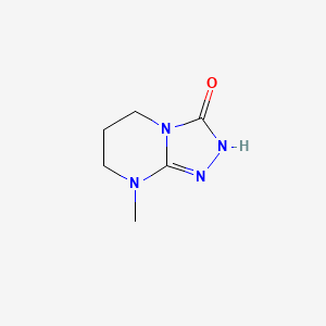 8-Methyl-5,6,7,8-tetrahydro-[1,2,4]triazolo[4,3-a]pyrimidin-3(2H)-one