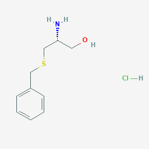 (R)-2-Amino-3-(benzylthio)propan-1-olhydrochloride