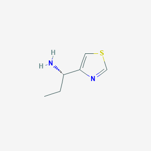 (S)-1-(Thiazol-4-yl)propan-1-amine