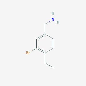 (3-Bromo-4-ethylphenyl)methanamine