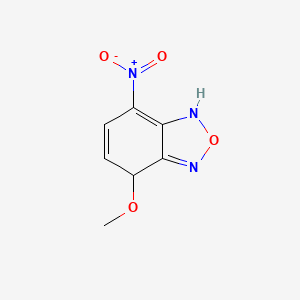 4-Methoxy-7-nitro-1,4-dihydrobenzo[c][1,2,5]oxadiazole