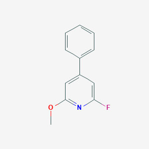 2-Fluoro-6-methoxy-4-phenylpyridine