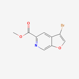 Methyl 3-bromofuro[2,3-c]pyridine-5-carboxylate