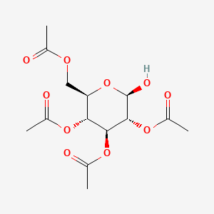 B1311694 2,3,4,6-Tetra-O-acetyl-beta-D-glucose CAS No. 3947-62-4