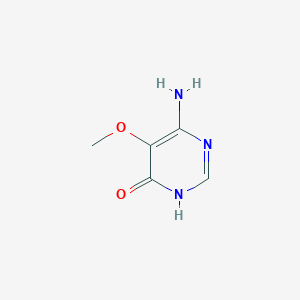 6-Amino-5-methoxypyrimidin-4(1H)-one