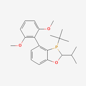 3-(tert-Butyl)-4-(2,6-dimethoxyphenyl)-2-isopropyl-2,3-dihydrobenzo[d][1,3]oxaphosphole