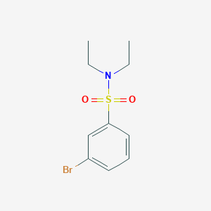 B1311699 3-bromo-N,N-diethylbenzenesulfonamide CAS No. 871269-11-3