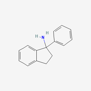 1-Phenyl-2,3-dihydro-1H-inden-1-amine