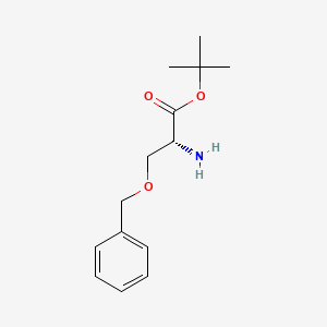 Tert-butyl (2R)-2-amino-3-(benzyloxy)propanoate