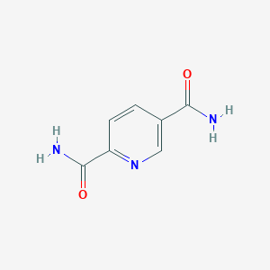 molecular formula C7H7N3O2 B1311706 吡啶-2,5-二甲酰胺 CAS No. 4663-96-1