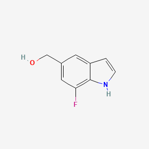 (7-fluoro-1H-indol-5-yl)methanol