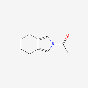 1-(4,5,6,7-Tetrahydro-2H-isoindol-2-yl)ethanone