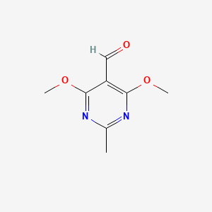 4,6-Dimethoxy-2-methylpyrimidine-5-carbaldehyde