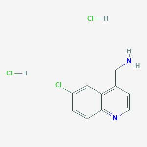 (6-Chloroquinolin-4-yl)methanamine dihydrochloride