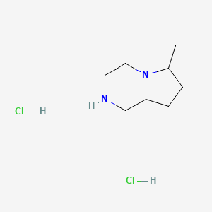 6-Methyloctahydropyrrolo[1,2-a]pyrazine dihydrochloride