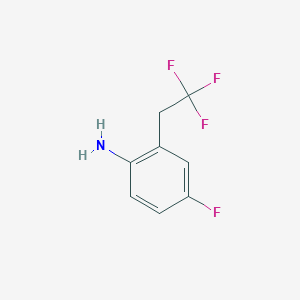 4-Fluoro-2-(2,2,2-trifluoroethyl)aniline