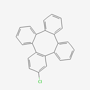 molecular formula C24H15Cl B13117171 2-Chlorotetraphenylene 