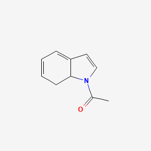 1-(7,7A-dihydro-1H-indol-1-yl)ethanone