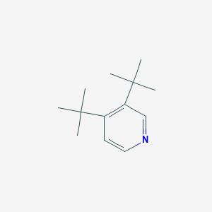 molecular formula C13H21N B13117270 3,4-Di-tert-butylpyridine CAS No. 89032-20-2