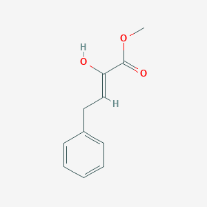 molecular formula C11H12O3 B13117275 (Z)-Methyl2-hydroxy-4-phenylbut-2-enoate 