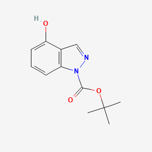 Tert-butyl 4-hydroxy-1h-indazole-1-carboxylate