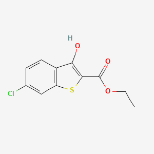 Ethyl6-chloro-3-hydroxybenzo[b]thiophene-2-carboxylate