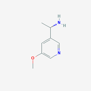 (S)-1-(5-methoxypyridin-3-yl)ethan-1-amine