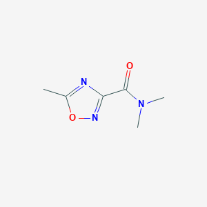 N,N,5-trimethyl-1,2,4-oxadiazole-3-carboxamide