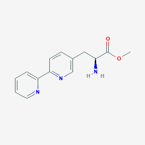 Methyl(S)-3-([2,2'-bipyridin]-5-yl)-2-aminopropanoate