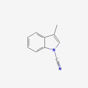 3-Methyl-1H-indole-1-carbonitrile