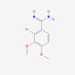 2-Bromo-3,4-dimethoxybenzimidamide