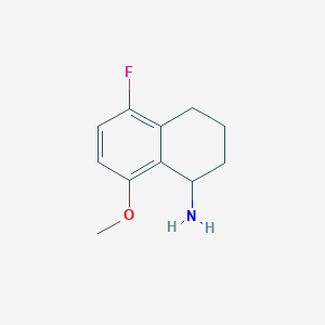 5-Fluoro-8-methoxy-1,2,3,4-tetrahydronaphthalen-1-amine