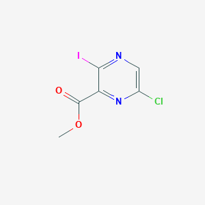 Methyl6-chloro-3-iodopyrazine-2-carboxylate