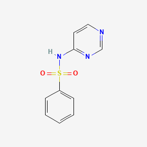 N-(Pyrimidin-4-yl)benzenesulfonamide